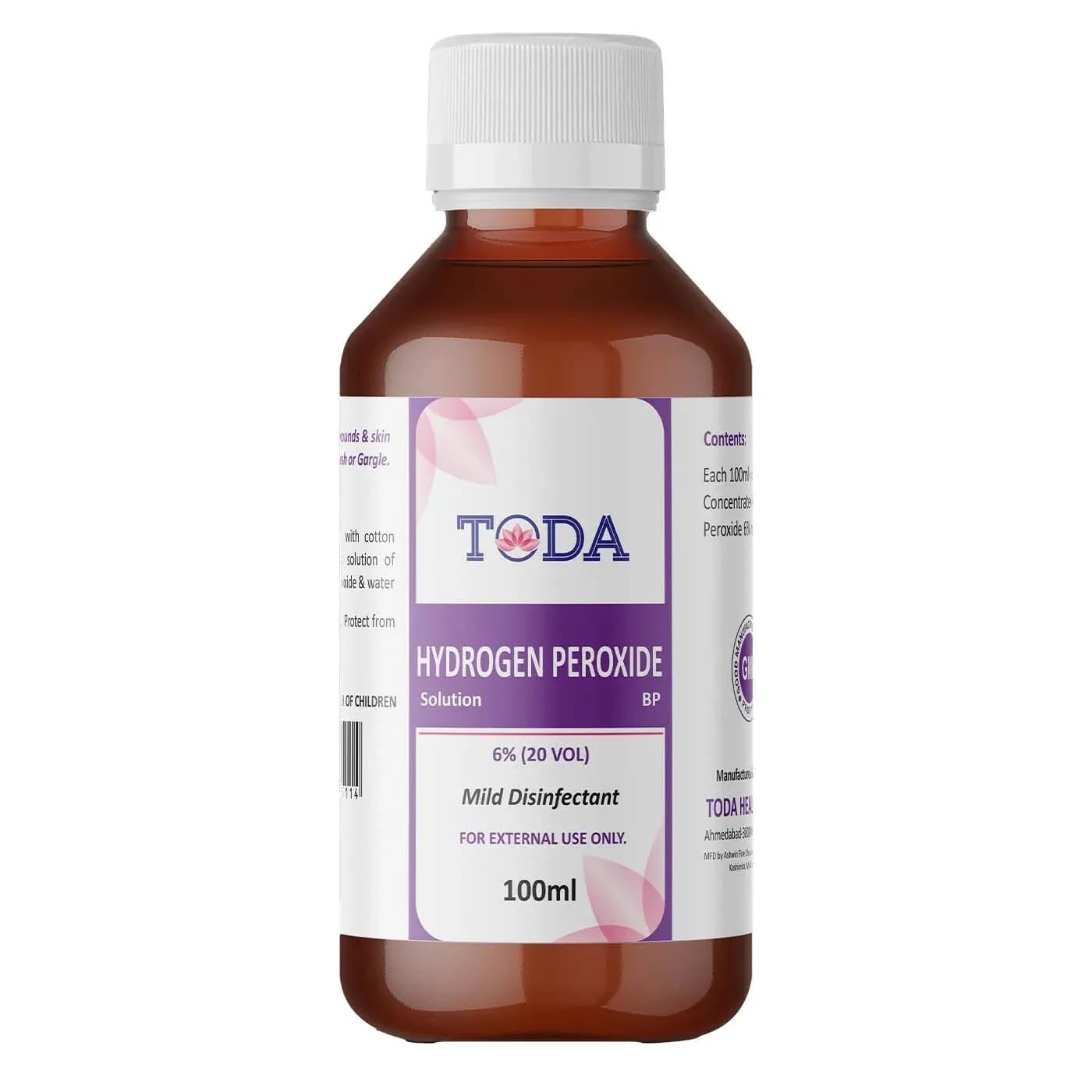 Toda Hydrogen Peroxide 6% 100 Ml