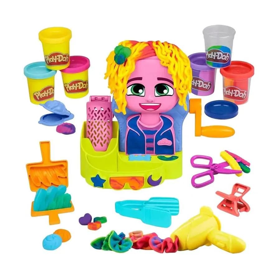 Play-Doh Hair Stylin' Salon Playset (15 Pieces)