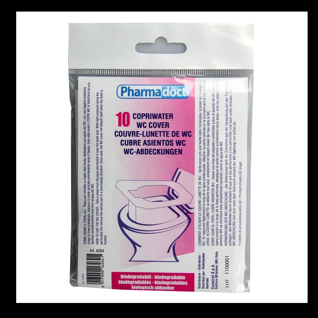 Eurosirel Pharmadoct 10 Wc Cover 162641