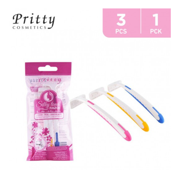 Pritty Silky Touch Razor 3 Pcs