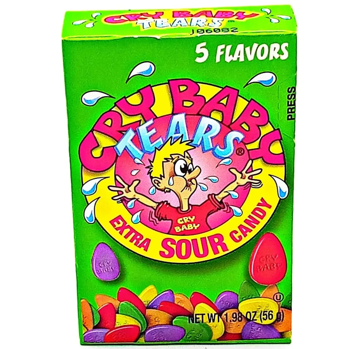 Cry Baby Tears Extra Sour Candy1.98Oz