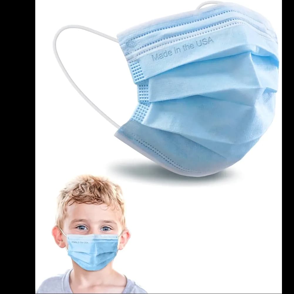 Ayida Kids Face Mask 3 Ply 50 S Blue