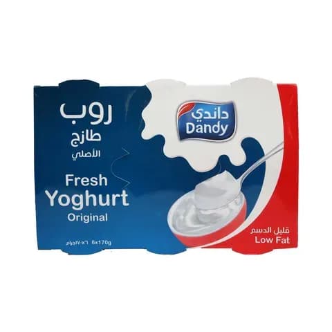 Dandy Fresh Yoghurt Low Fat Pack 170G×6