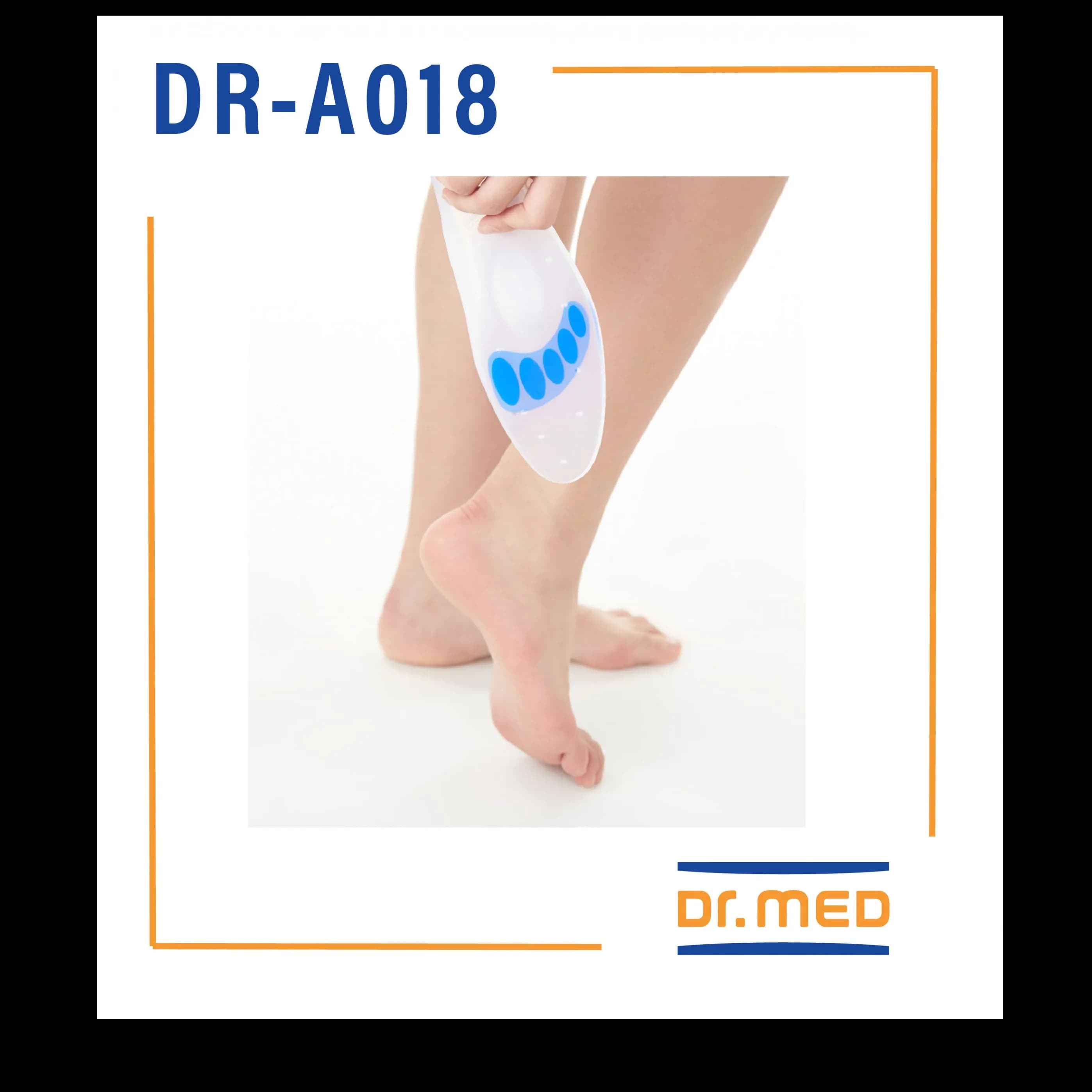 Dr Med A018 Silicon Insoles Class 2 Large