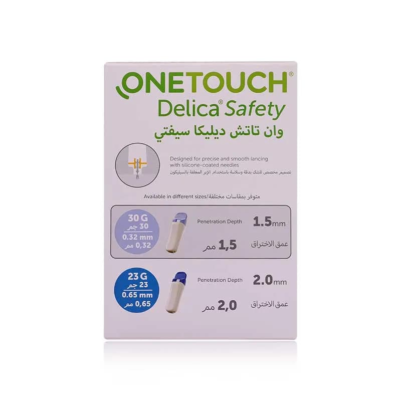 One Touch Delica Safety Lancet 100'S