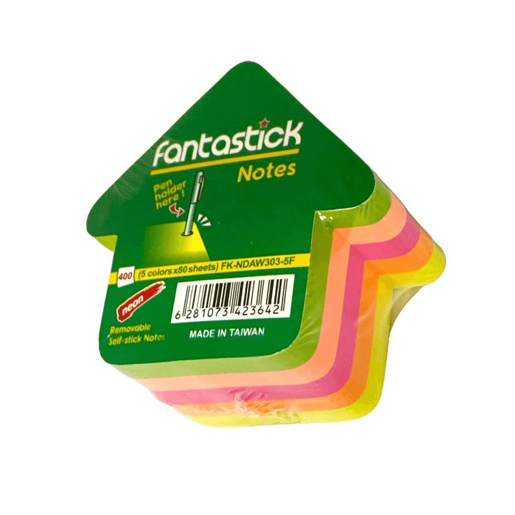 Stick Notes Fluor 5col Arrow