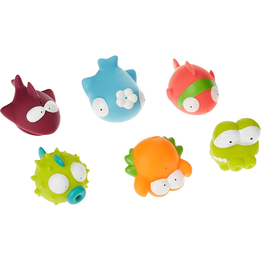 Badabulle Ocean Animals Bath Toys (Pack of 6)