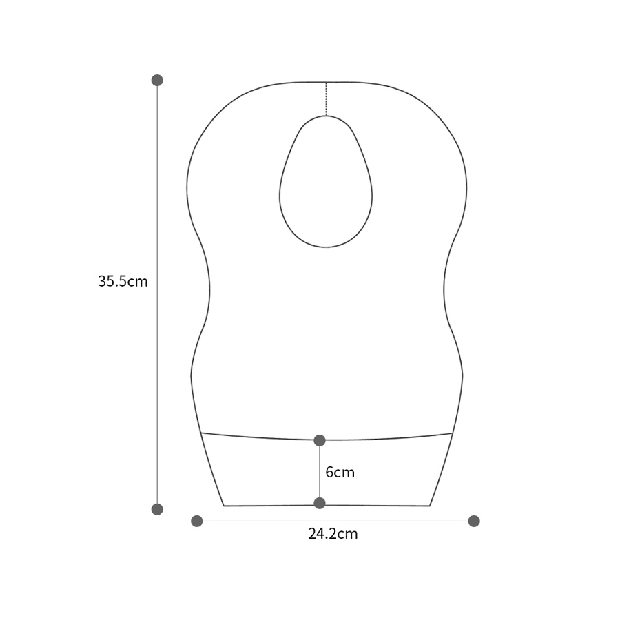 Sunveno Disposable Baby Bibs 20 Pcs (Fruit)