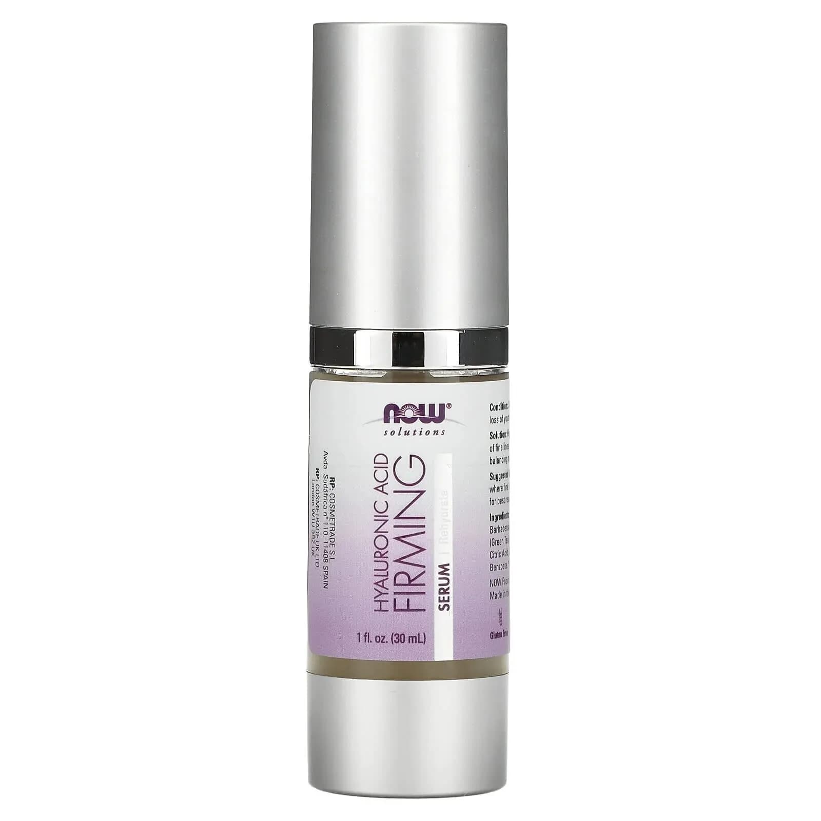 Now Hyaluronic Acid Firming Serum, 30Ml