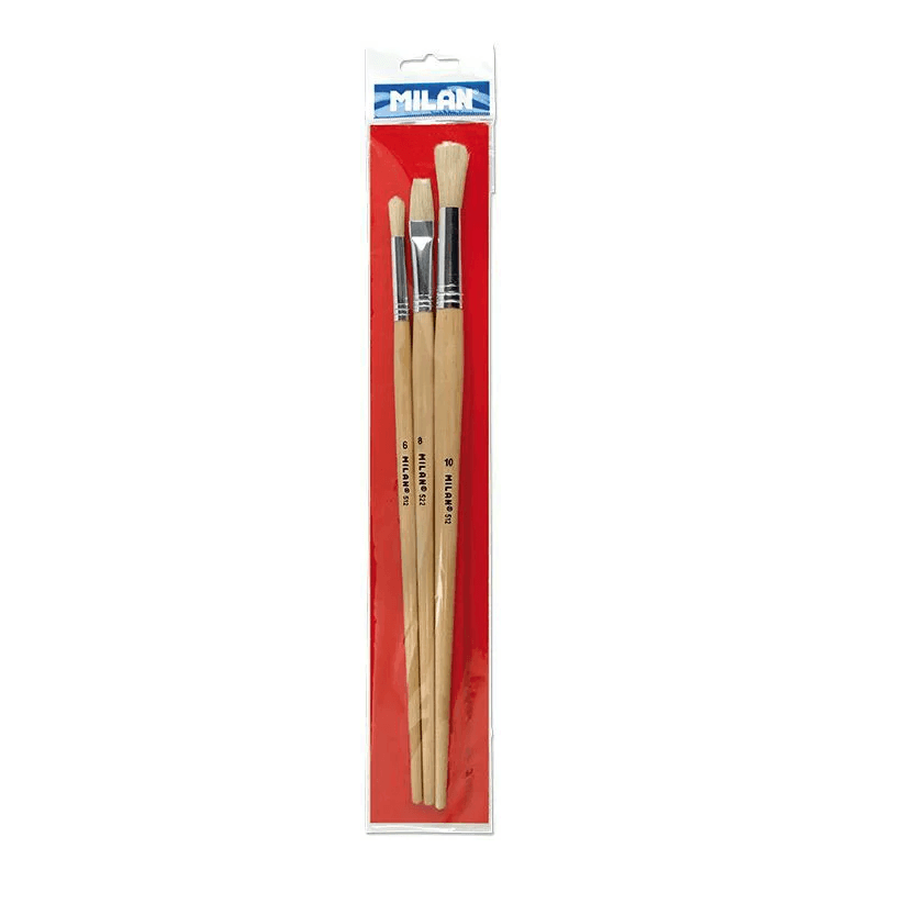 Brushes Flat, For Oil Painting, Series 512 (No. 6 And 10) And 522 (NÂº 8)