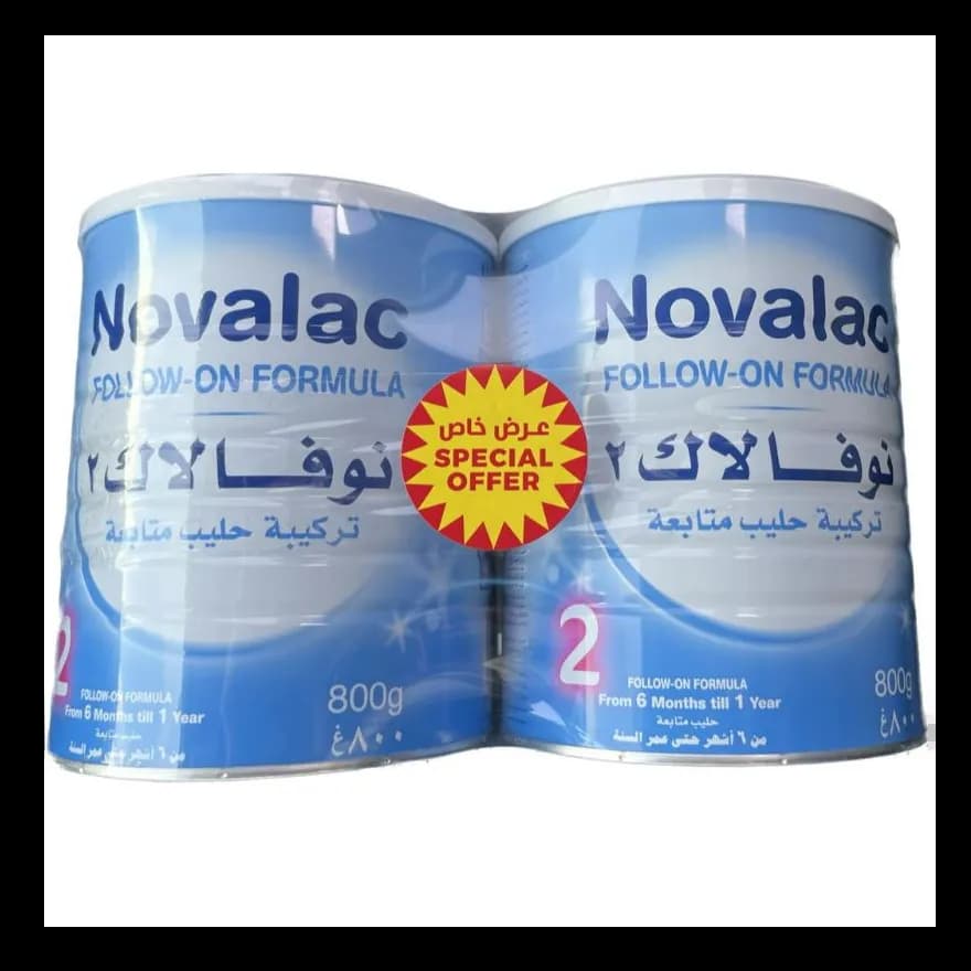 Novalac N2 Milk 800Gx2 15%Off Offer