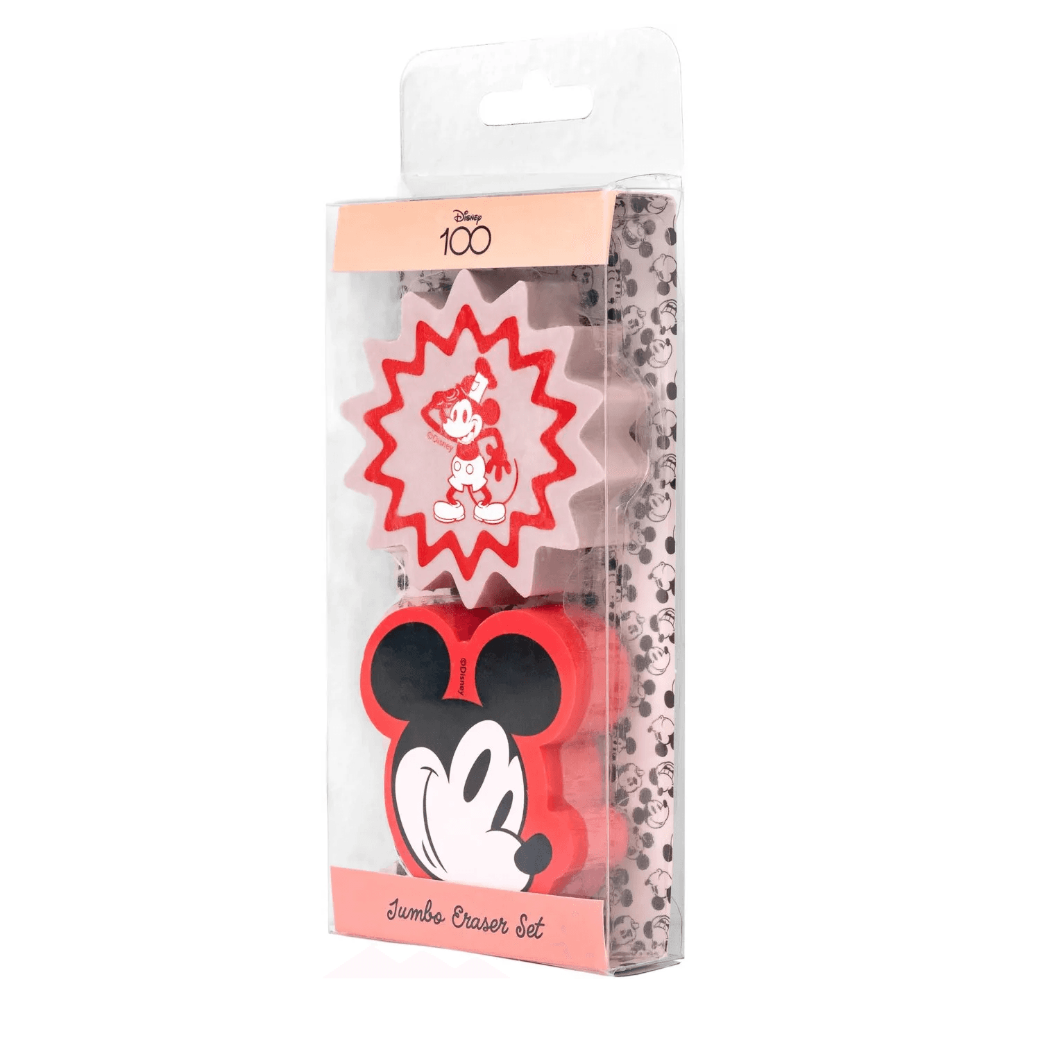 DISNEY MICKEY 100TH ANNIVERSARY ERASER SET