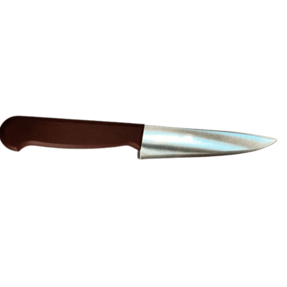 Chefs Knife Size- 15 Cm Handle Colour - Brown/Laz-060