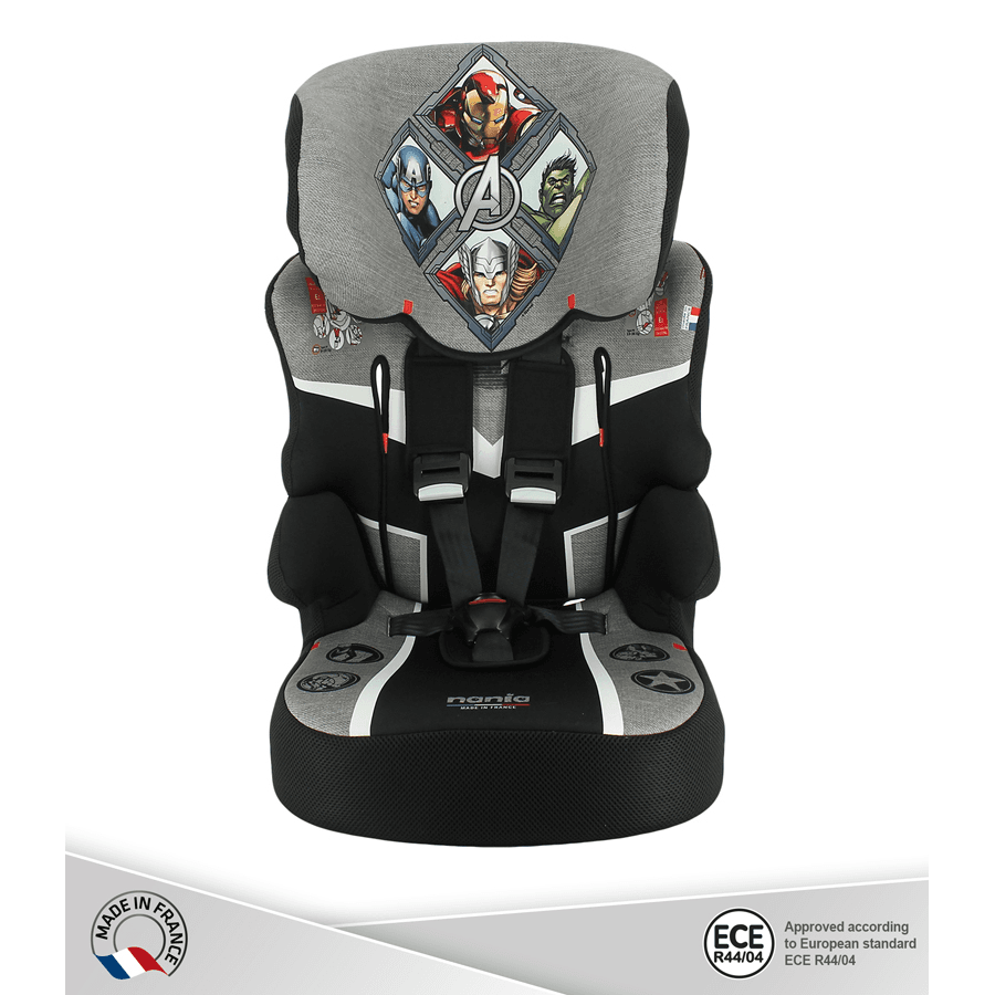 Nania Avengers Heroes Beline Carseat For Group 1/2/3 (Grey)