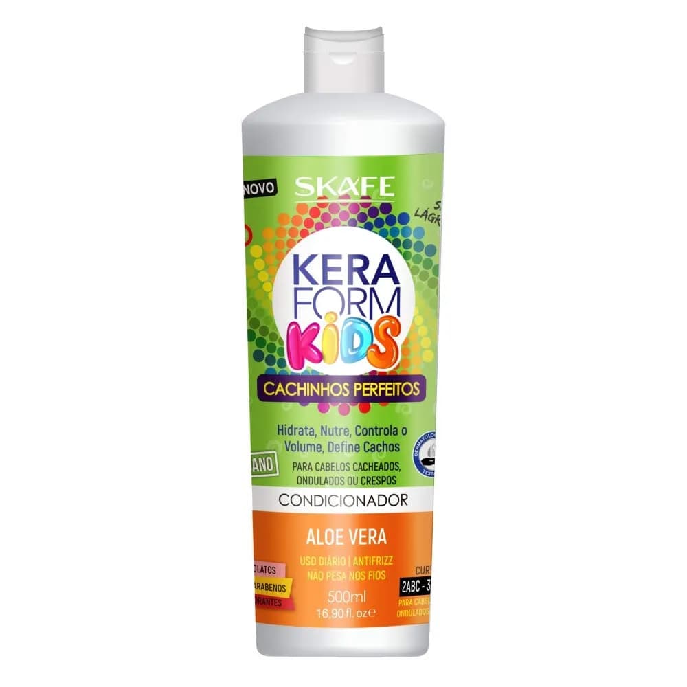 Skafe Conditioner Curly Kids Keraform 500Ml