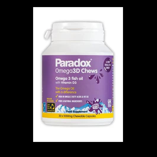 Paradox Omega 3D Chews 60 Chewable Caps