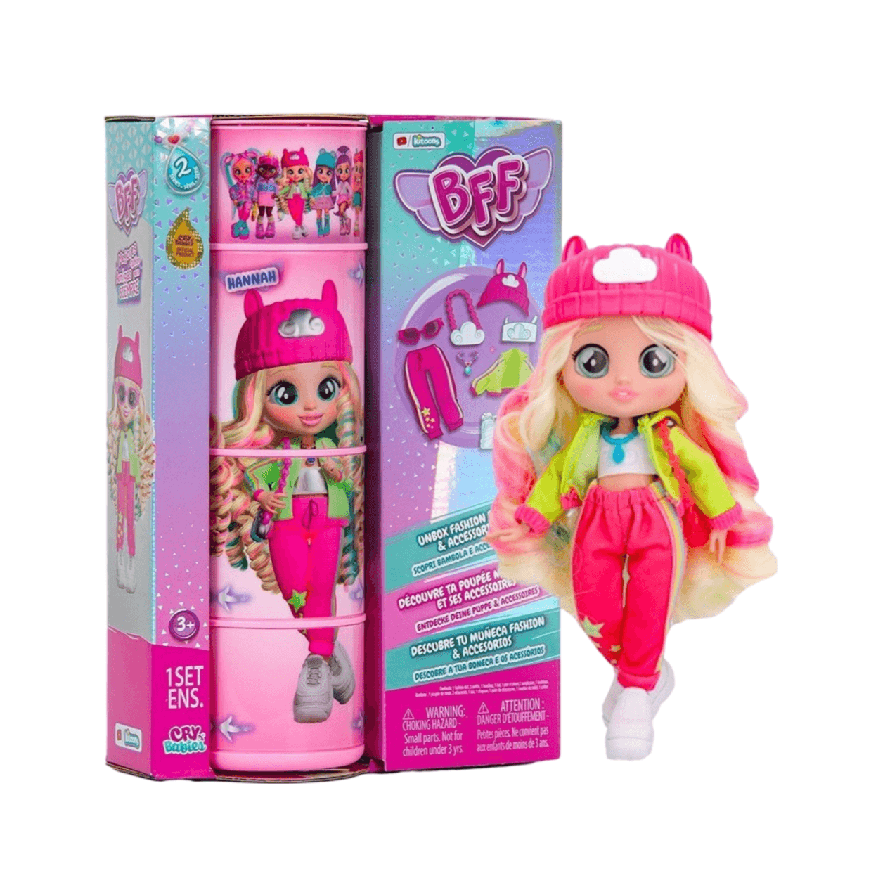Cry Babies Bff Doll Hanna 8