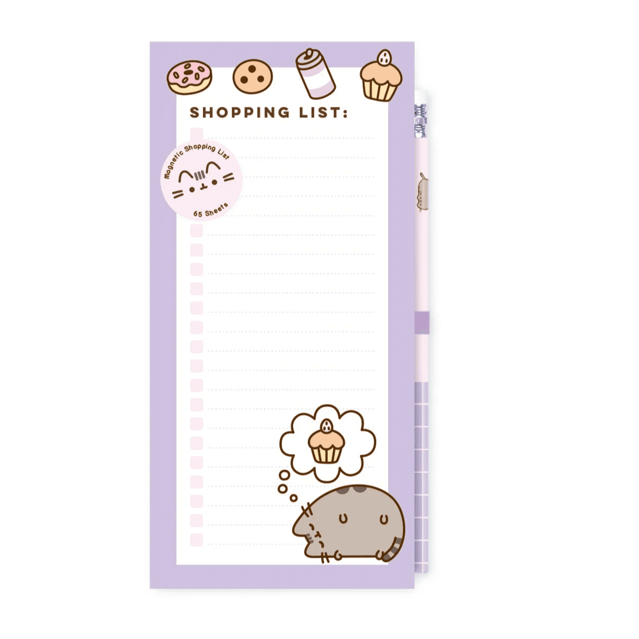 PUSHEEN MOMENTS MAGNETIC NOTEPAD