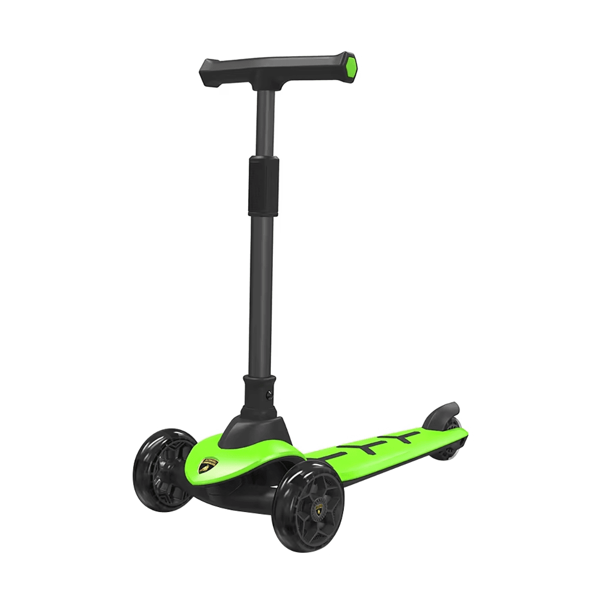 Lamborghini 3-Wheel Foldable Kick Scooter - Green