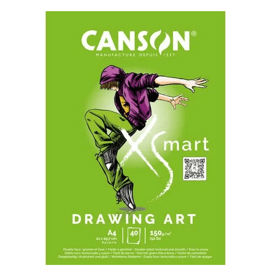 Pad Xs'Mart A4 40Sh 150Gsm Drawing