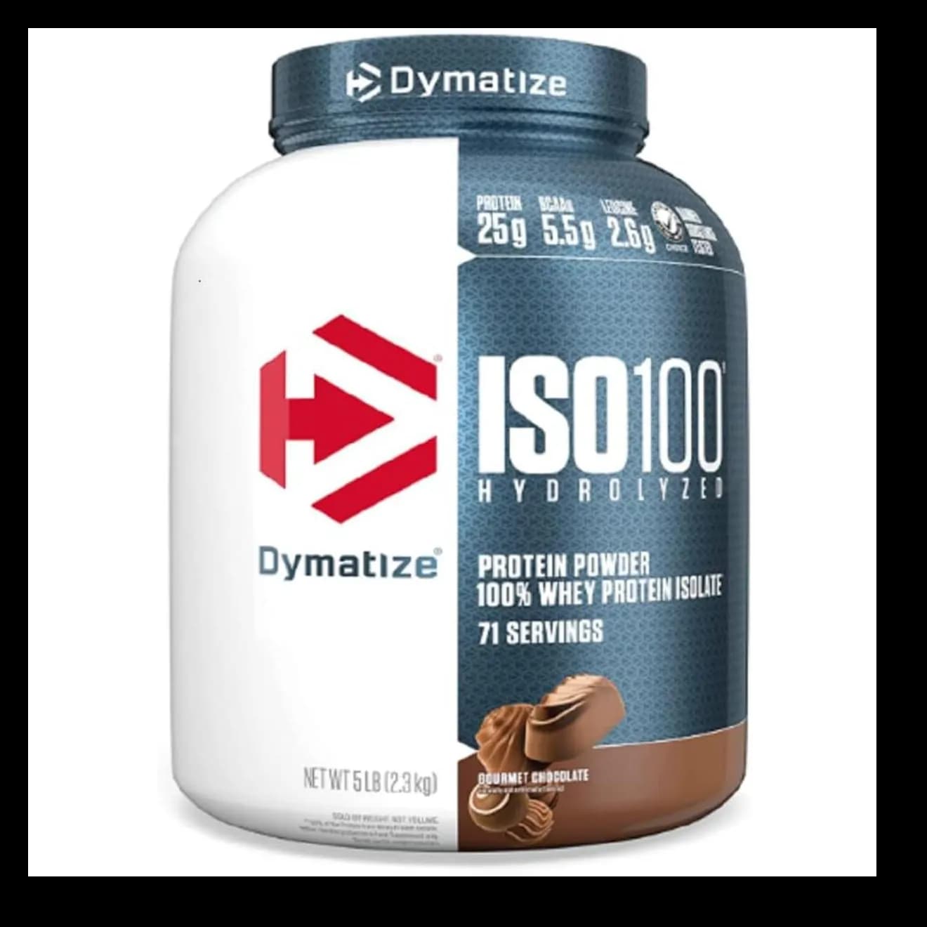 Dymatize Iso 100 Gourmet Chocolate 5 Lbs