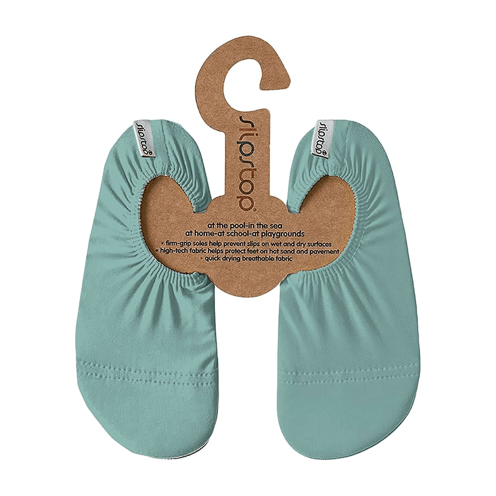 Slipstop Mint Blue Junior Anti-Slip Shoes (Xs)