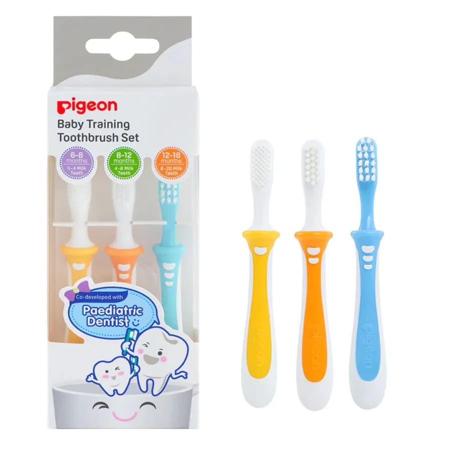 Pigeon Training Toothbrush Lesson 123 Set