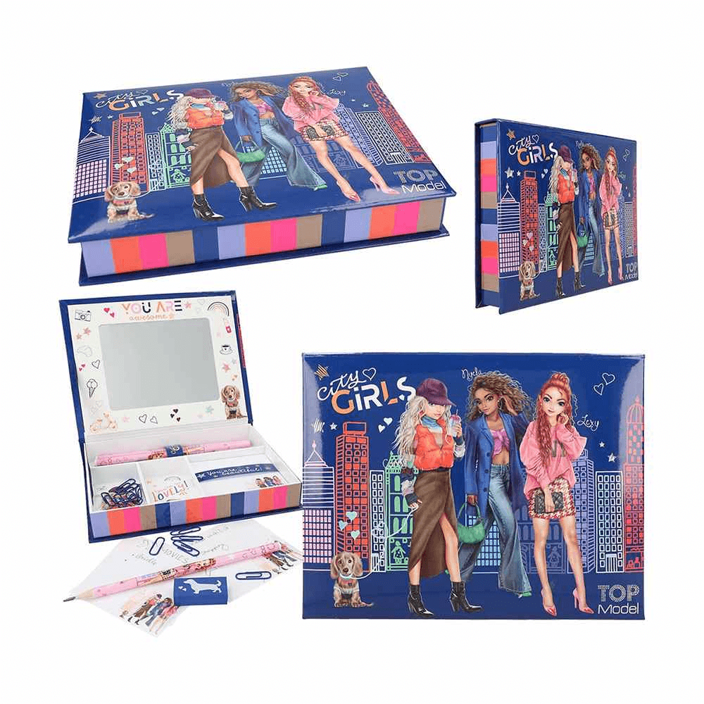 Topmodel City Girls Stationary Box