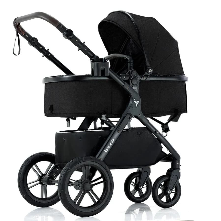 Teknum 3 In1 Compacto Travel Stroller (Black)