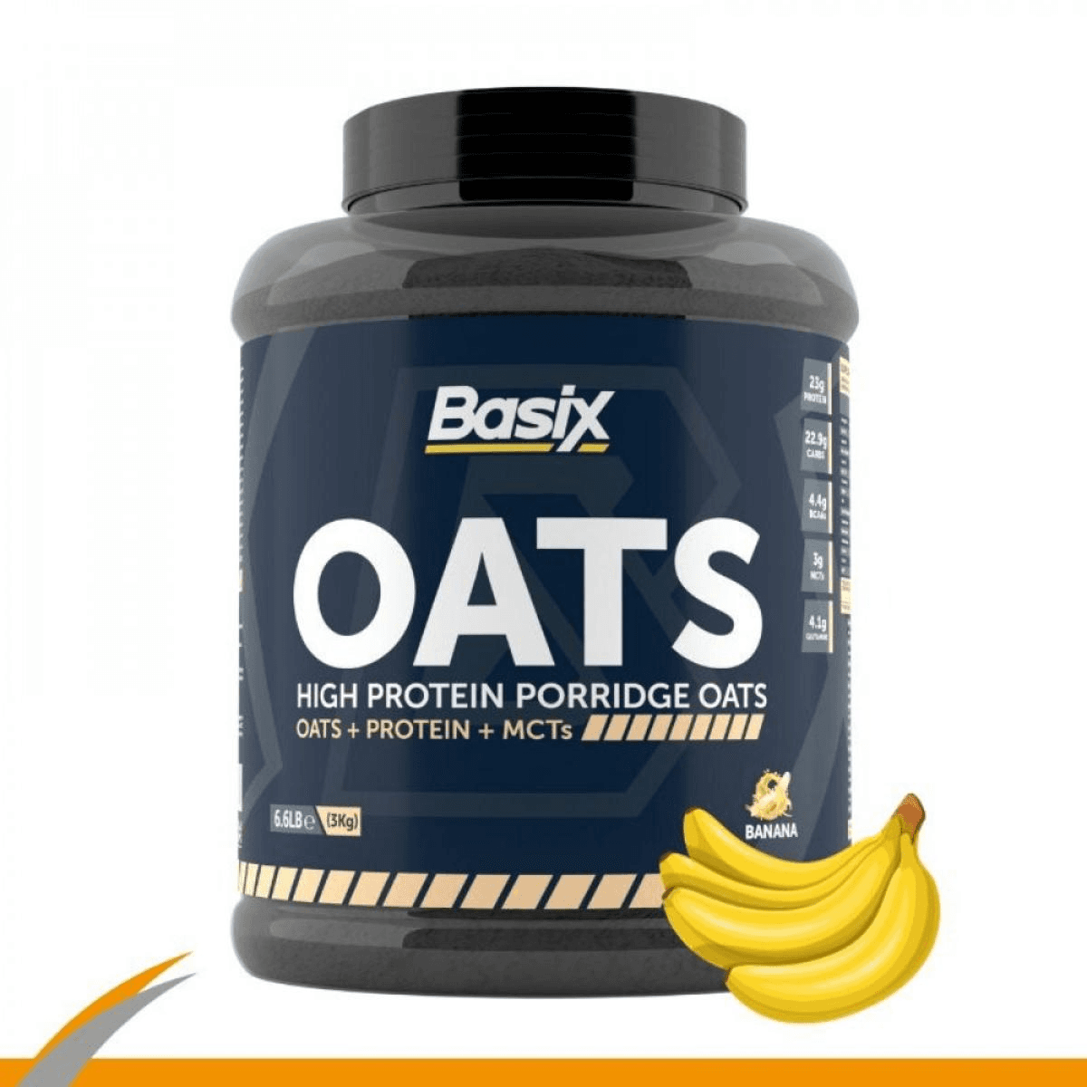 Basix Oats Banana Flavour 3Kg