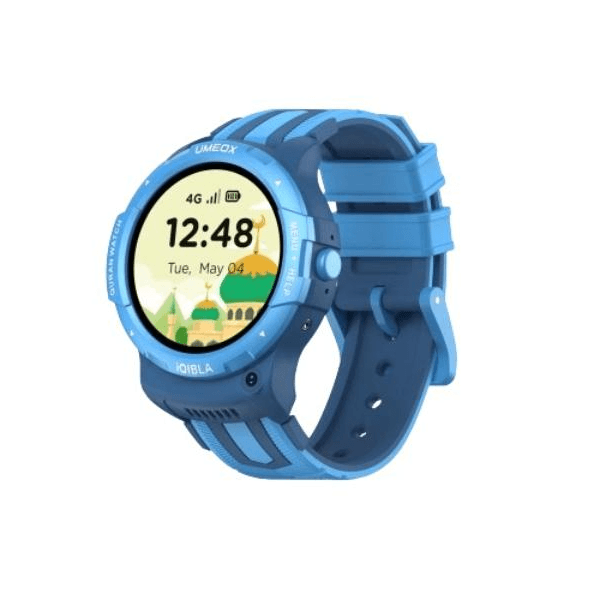 Iqibla Islamic Watch For Kids - K1s - Blue 4G