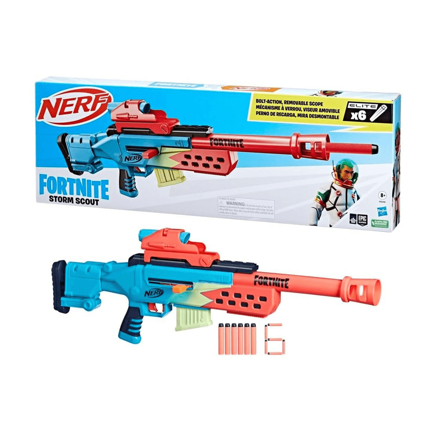 هاسبرو نيرف فورتنايت ستورم سكاوت F8346