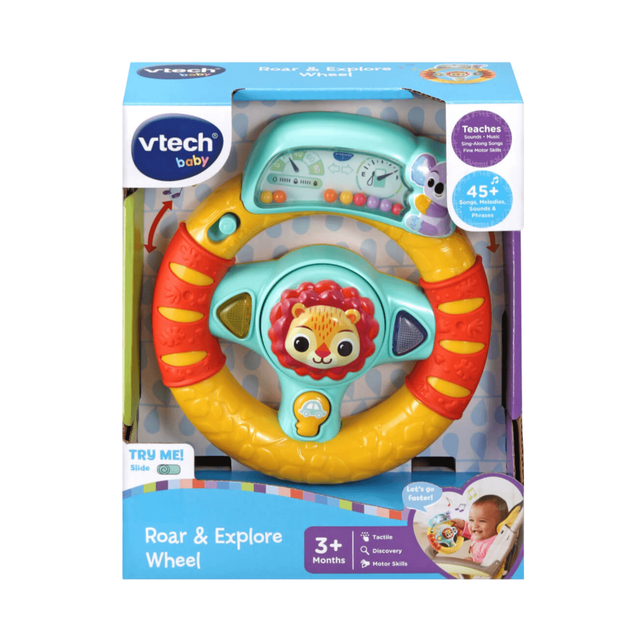 Vtech هدير واستكشاف عجلة
