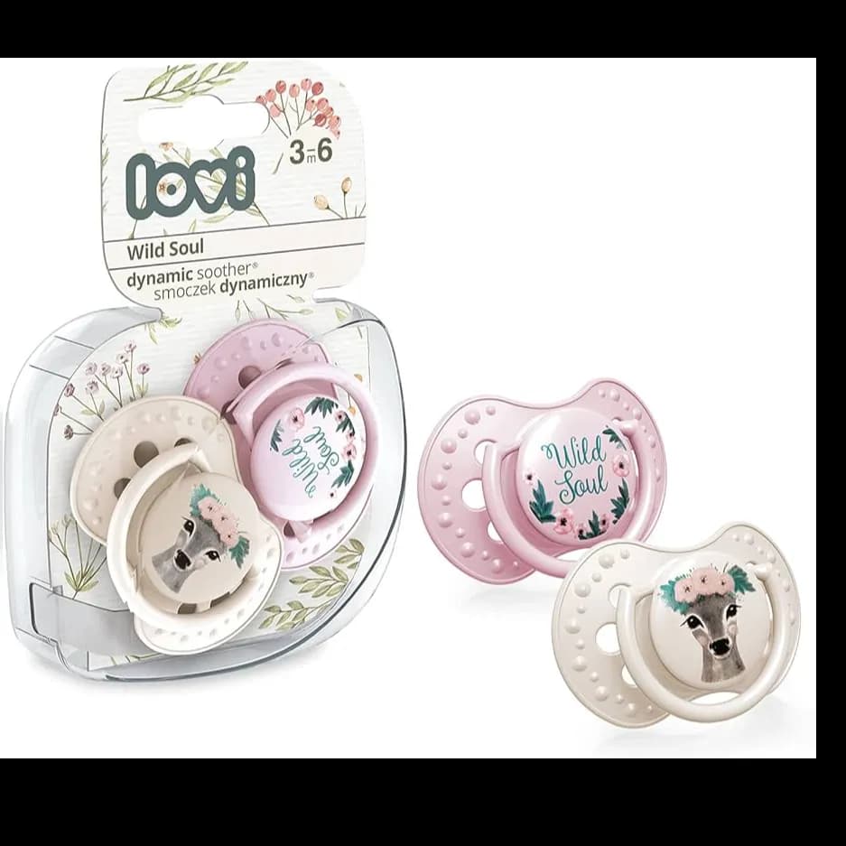 Lovi Wild Soul Soother Girl 3-6M-2Pcs-22/883