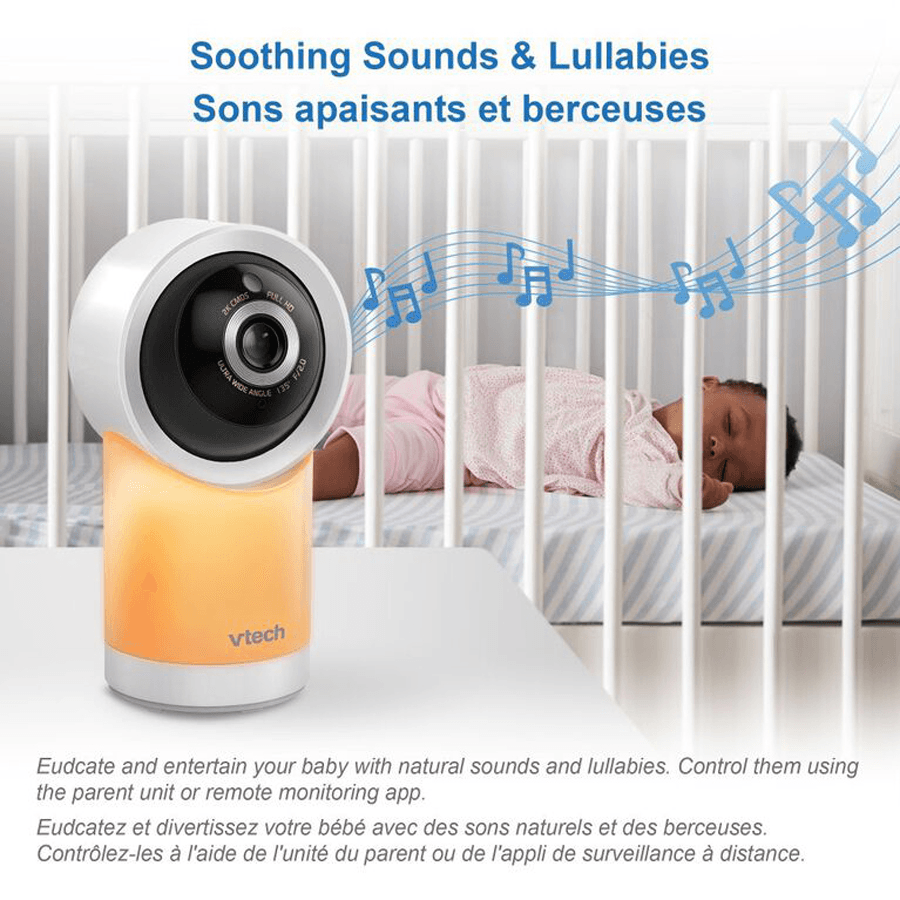 "Vtech Digital 5"" Smart Wifi HD Pan Tilt With Remote Access"