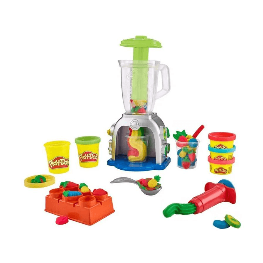 Play-Doh Swirlin' Smoothies Toy Blender Playset (12 Pieces)