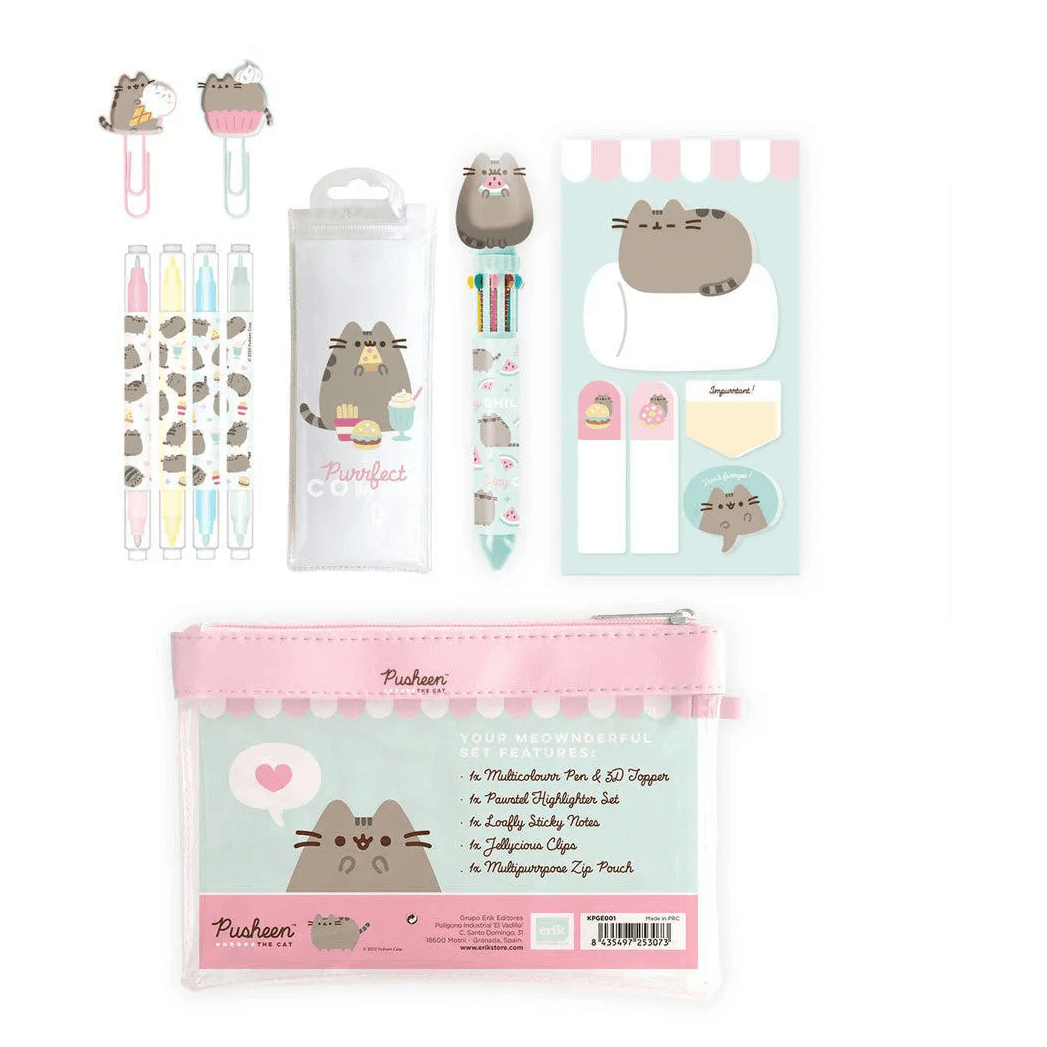 Kit Stationery Pusheen Foodie Collection