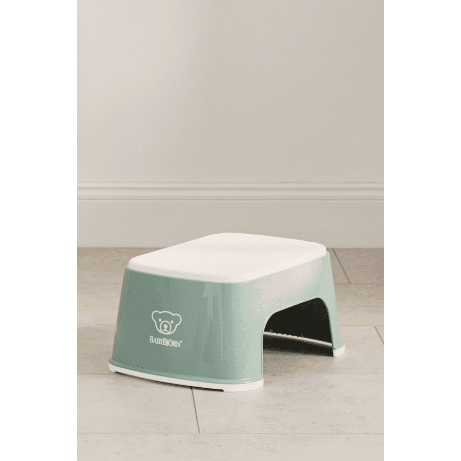 Babybjorn Step Stool (Deep Green/White)