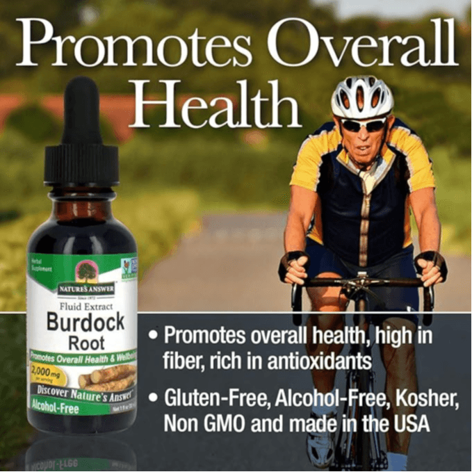 Nature'S Answer Alcohol-Free Burdock Root