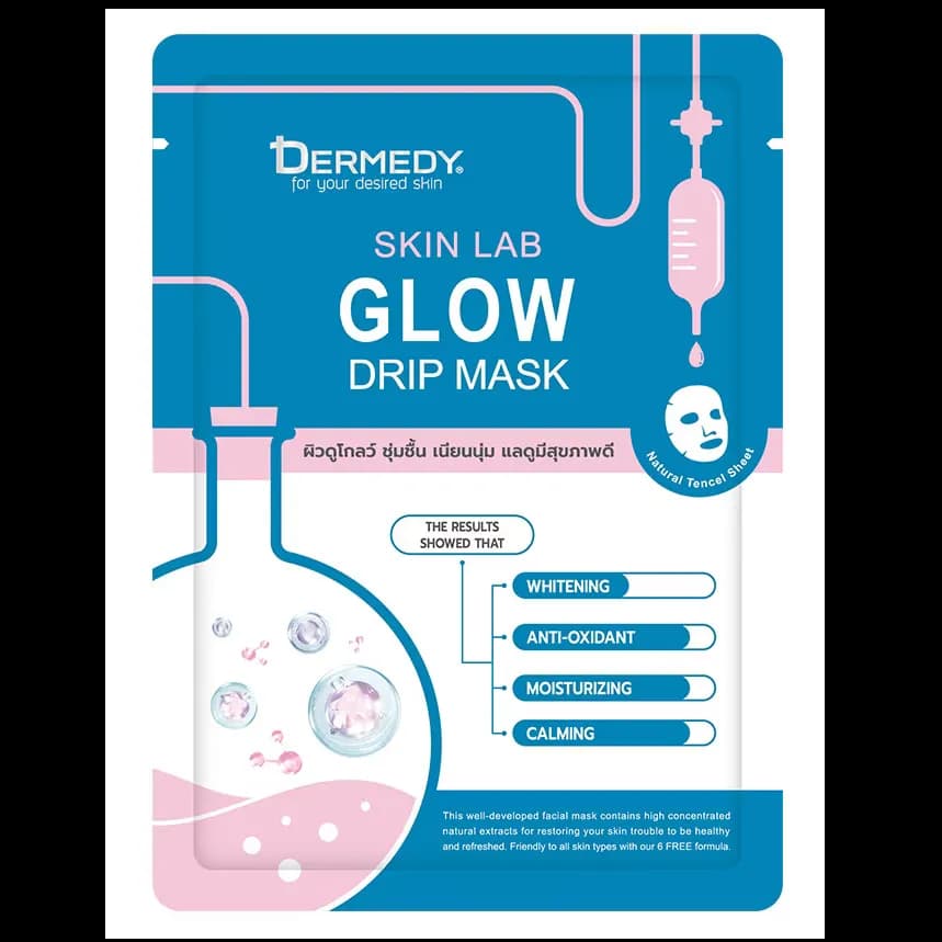 Dermedy Skin Lab Glow Drip Mask. Dy 9984