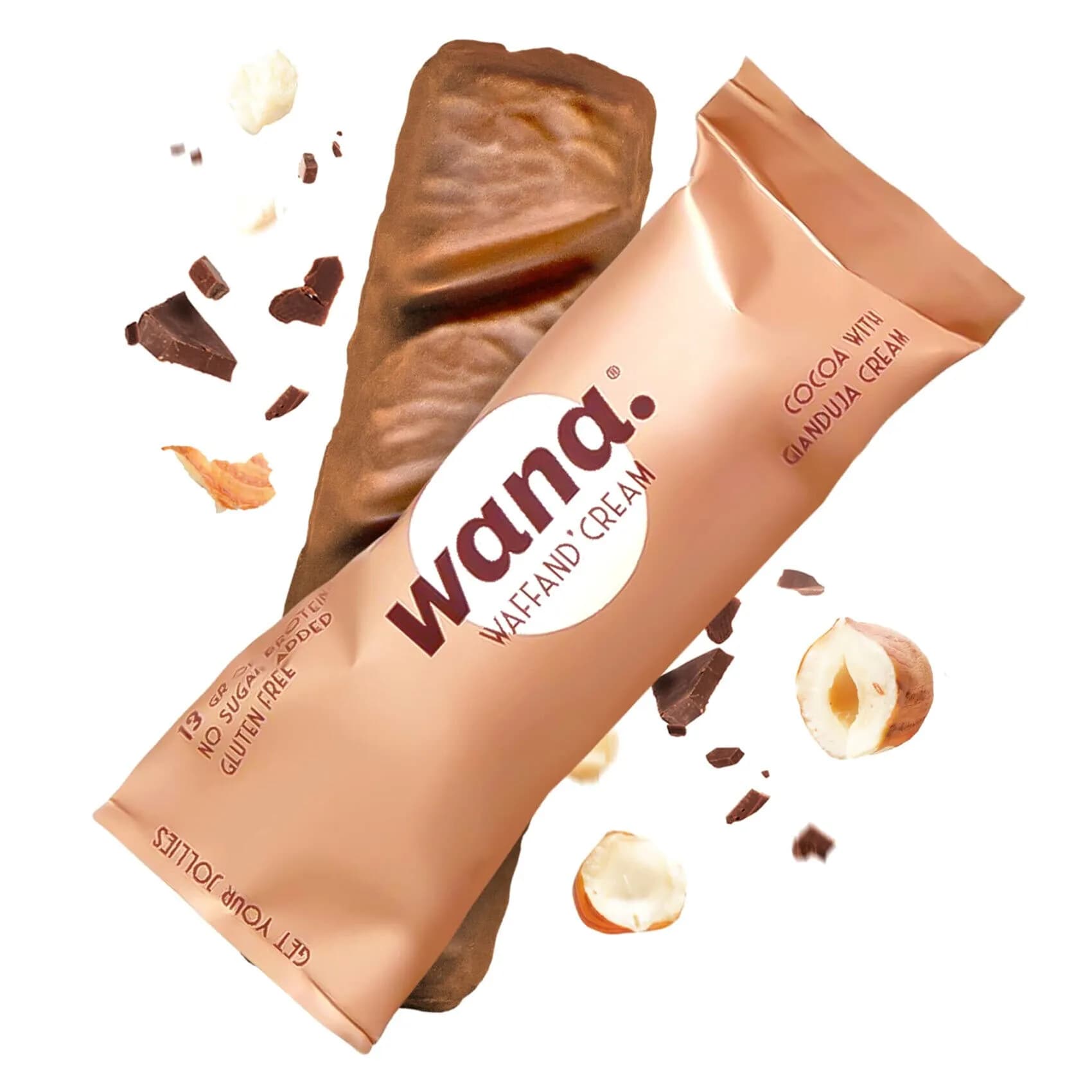 Wana Cocoa Chocolate with Gianduja Cream 43G