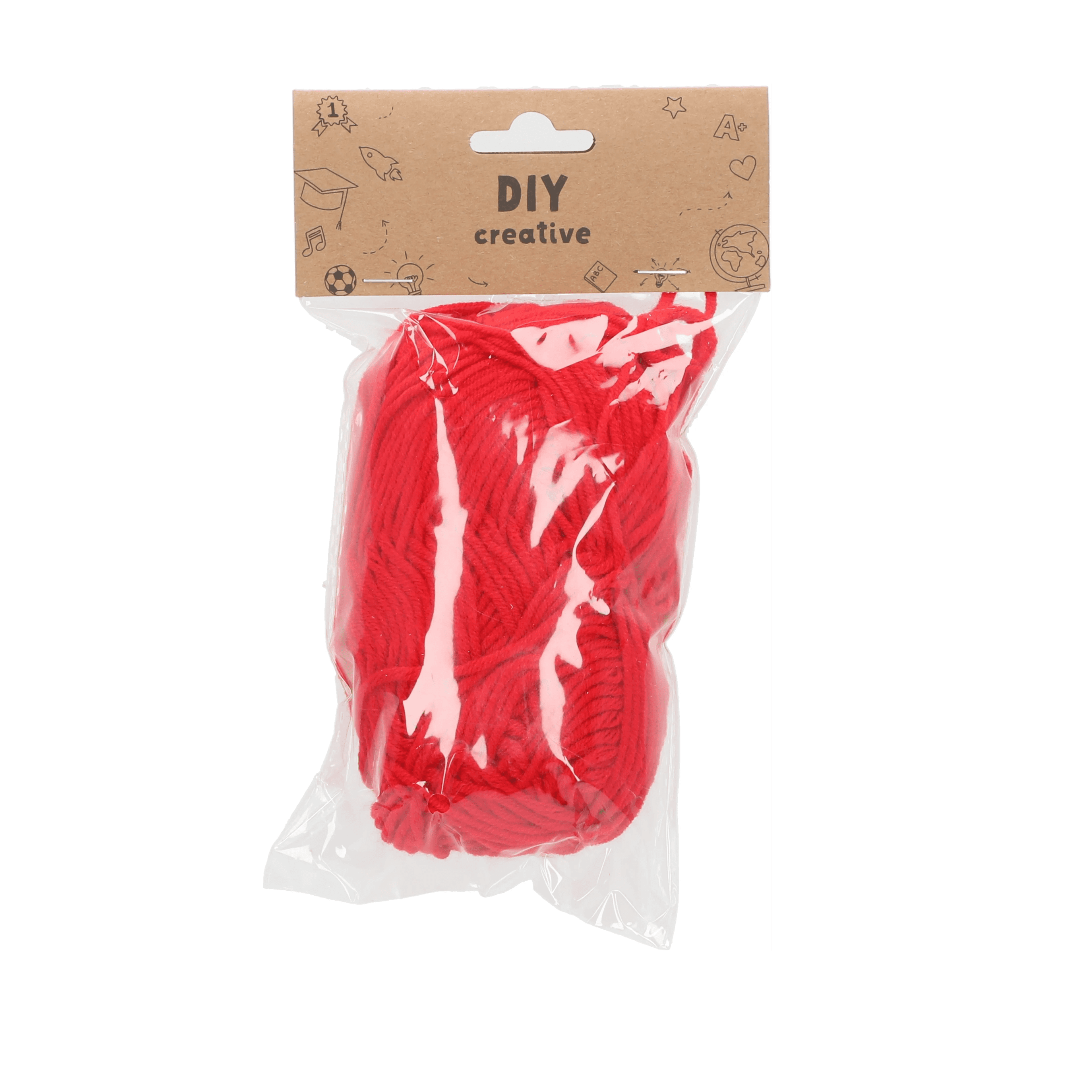 Knitting Woolen Yarn 50 gsm - Red
