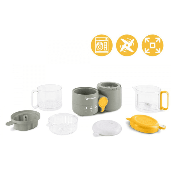 "Badabulle B Easy Food Processor with Steamer"