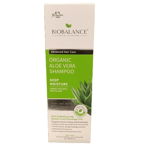 Biobalance Organic Aloe Vera Shampoo 330 Ml