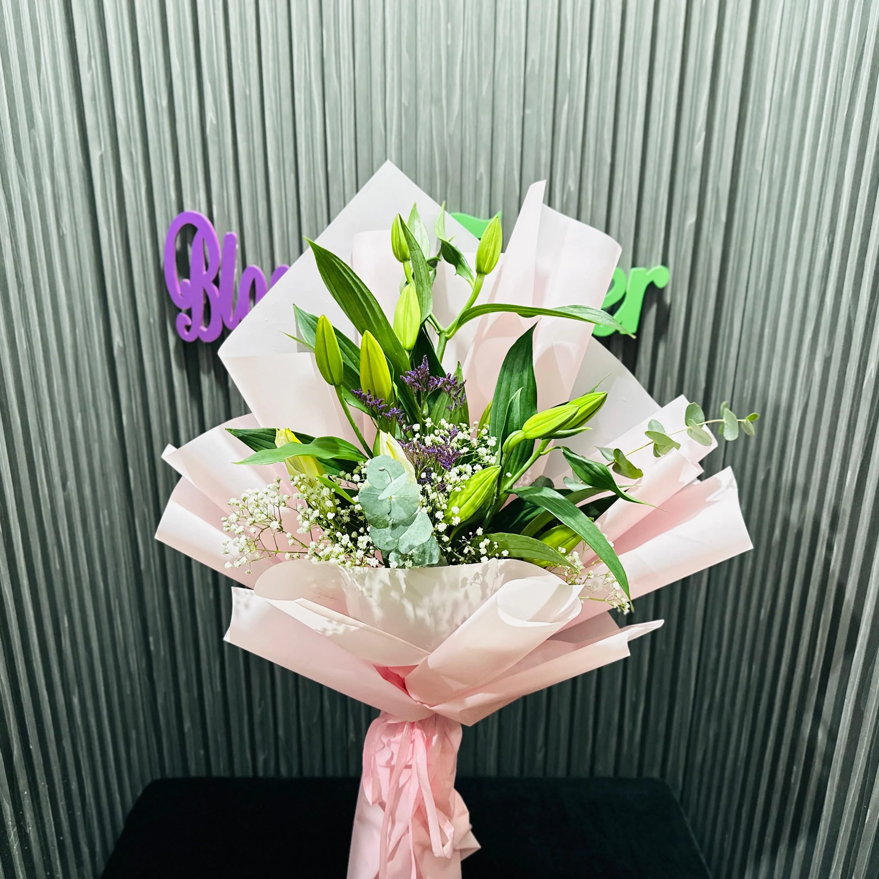 White Lily Bouquet