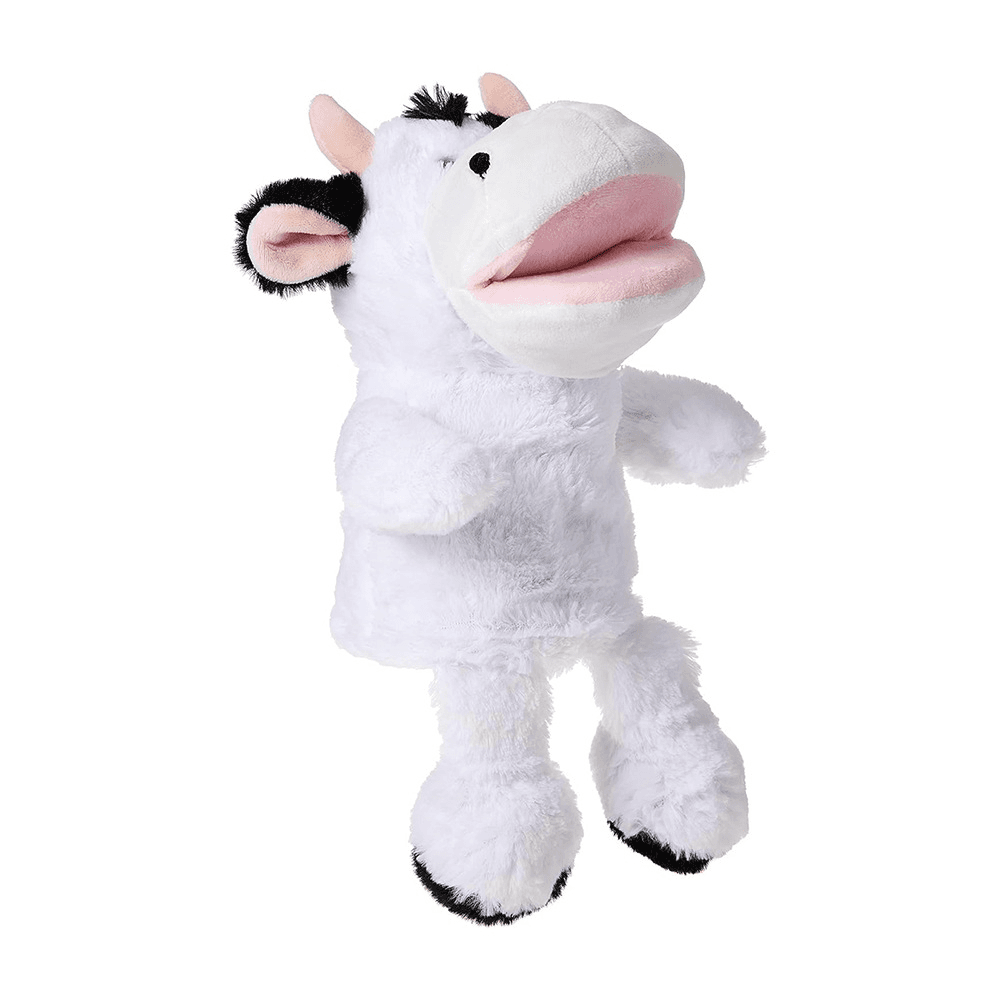 Pugs At Play Talking Cow Hand Puppet