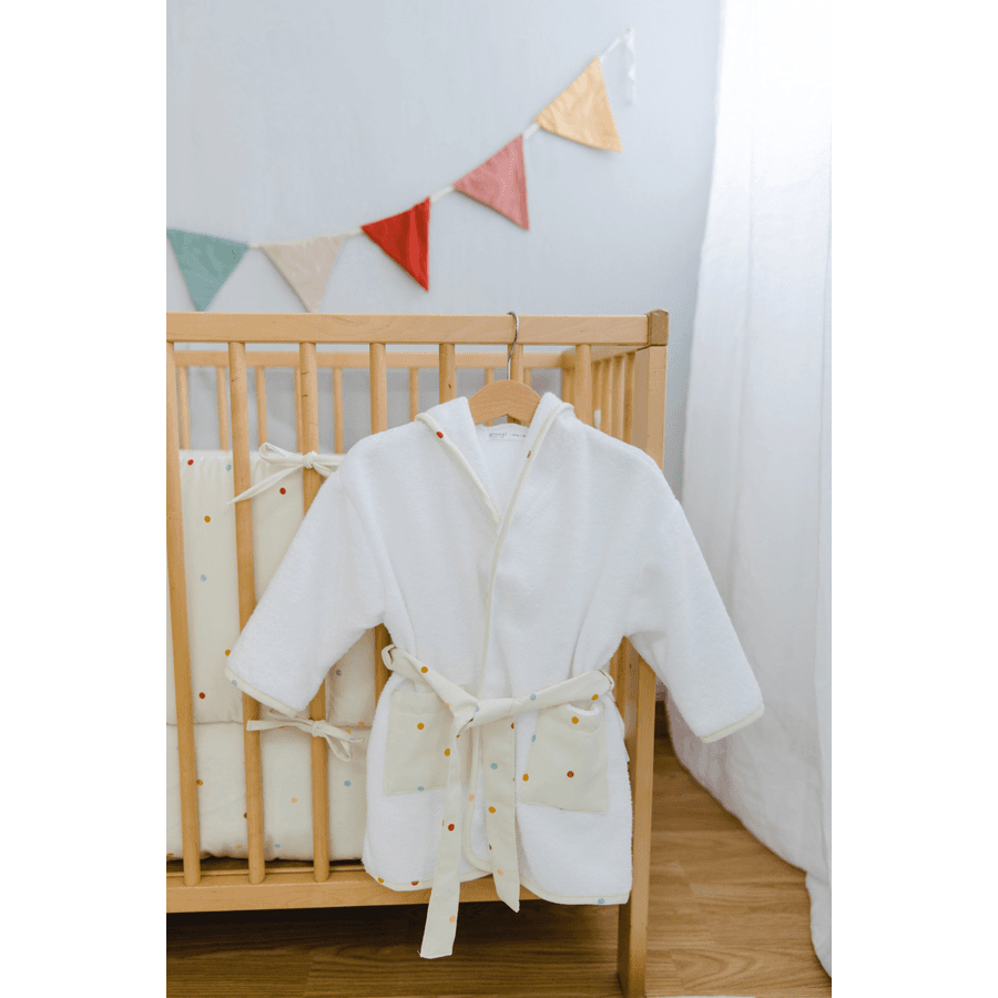Gloop Bath Robe 12-24m (Colored Confetti)