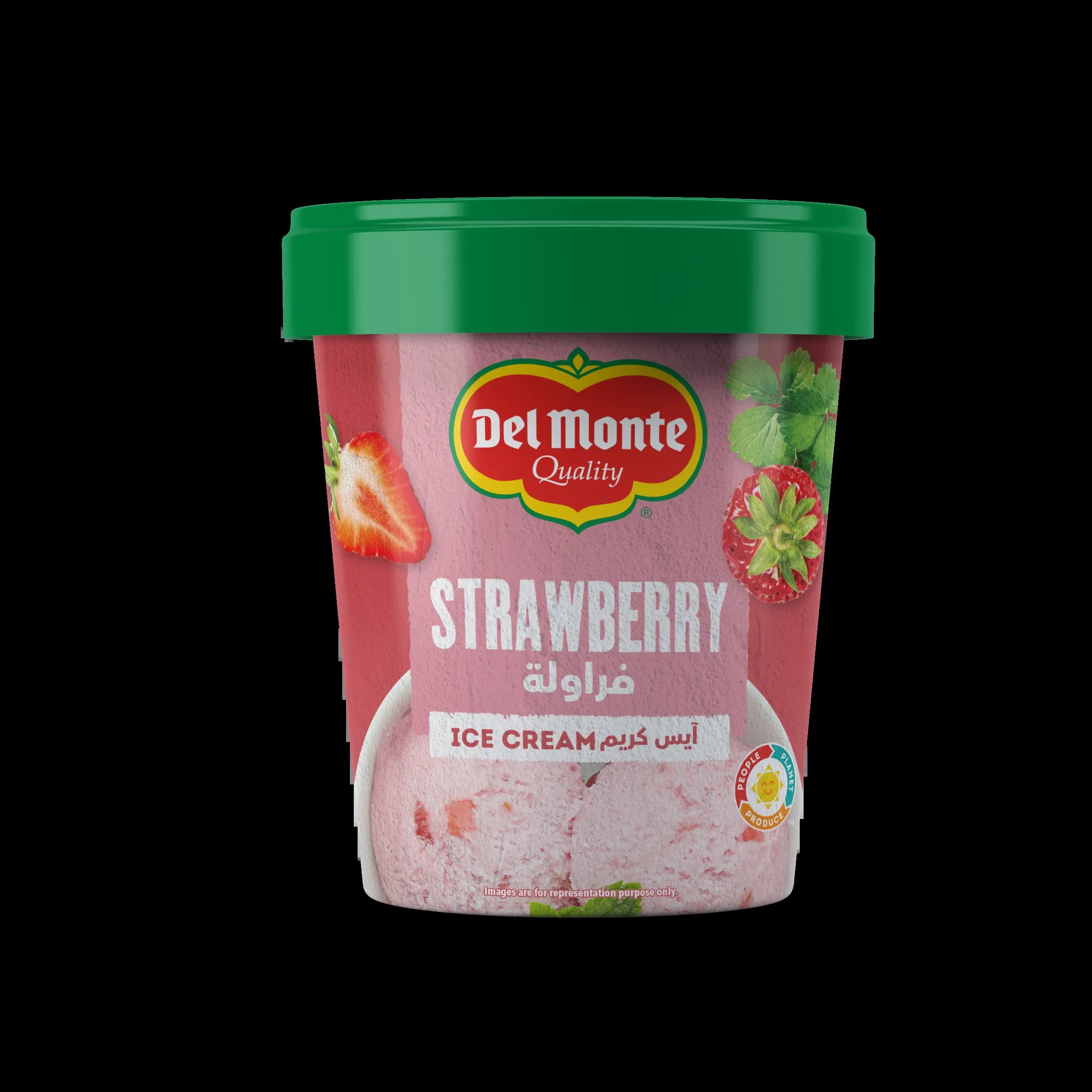 Del Monte Strawberry Ice Cream 125Ml