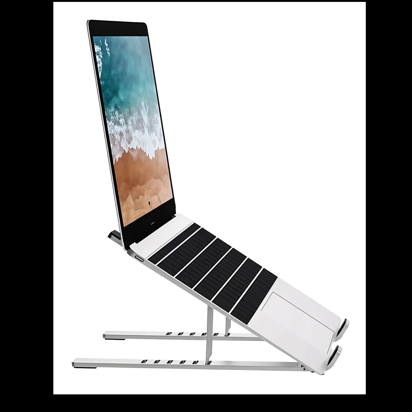 Wiwu Desktop Laptop Stand / Height & Angle Adjustment / Supports Up To 16 Inches / Aluminum