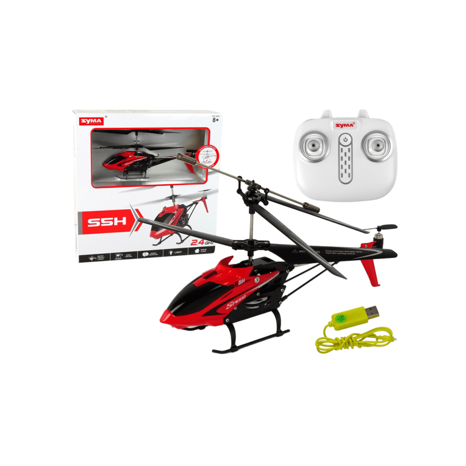 مروحية Syma 2.4H Rc مع تحوم تلقائي